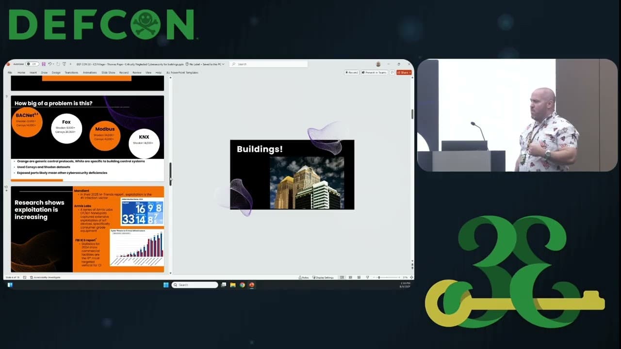 Critically Neglected: Cybersecurity for Buildings