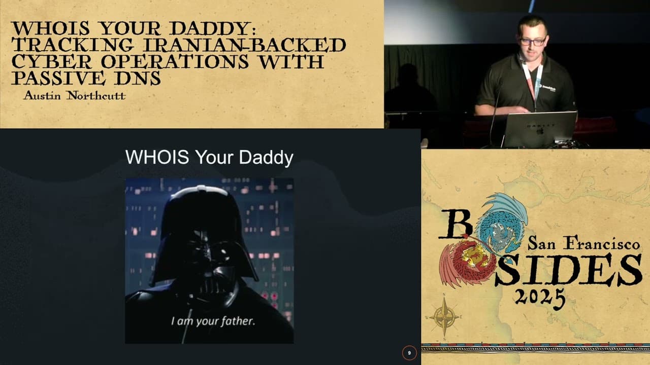 WHOIS Your Daddy: Tracking Iranian-backed Cyber Operations with Passive DNS