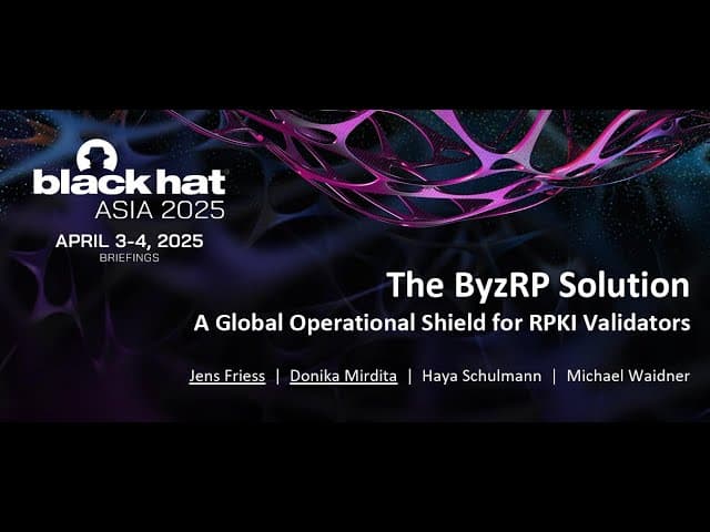 The ByzRP Solution: A Global Operational Shield for RPKI Validators