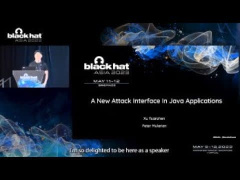 A New Attack Interface In Java Applications