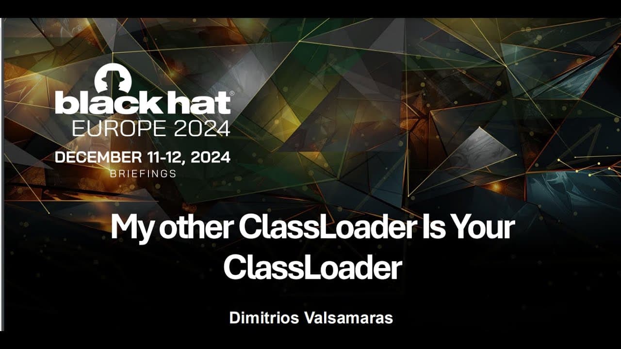 My other ClassLoader Is Your ClassLoader