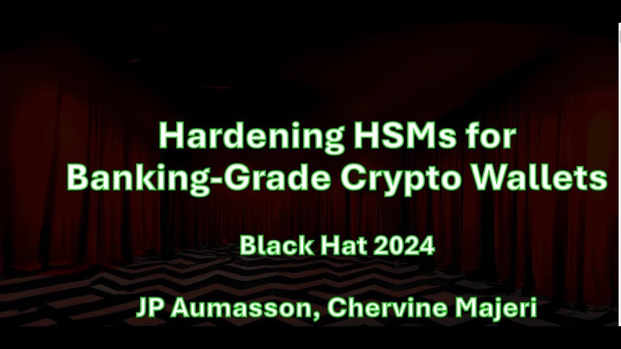 Hardening HSMs for Banking-Grade Crypto Wallets