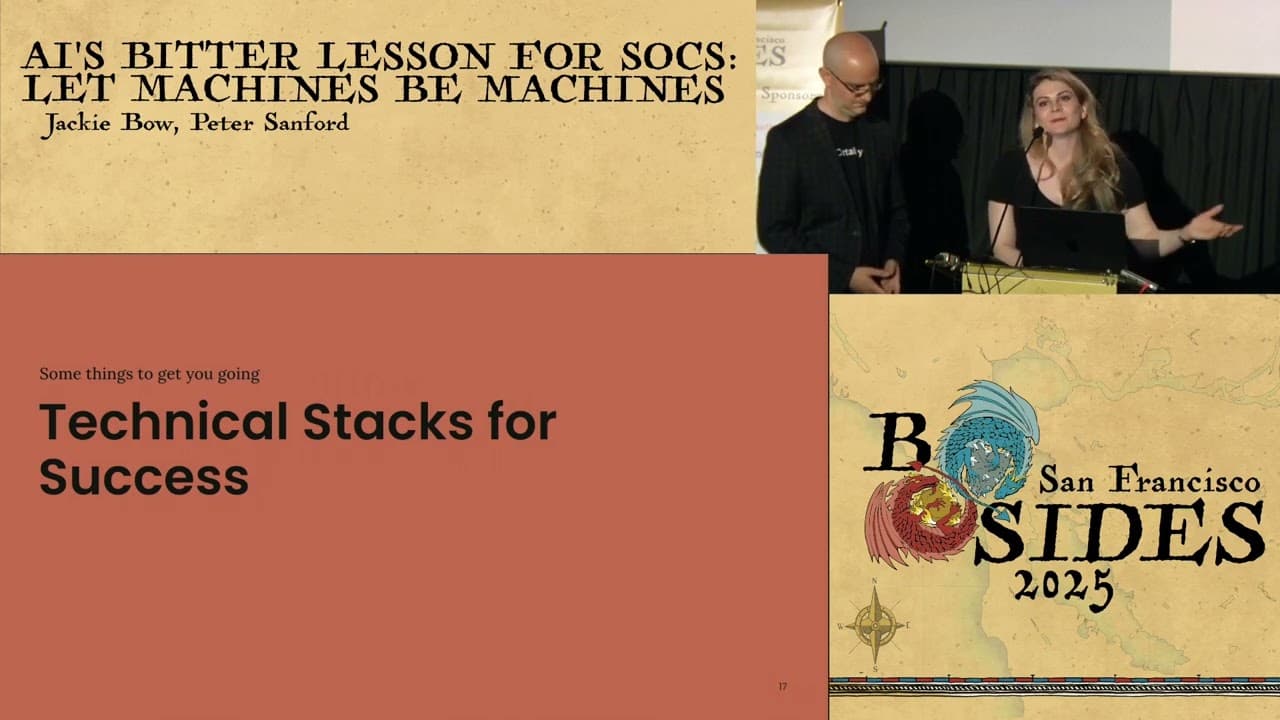 The Bitter Lesson for SOCs: Let Machines Be Machines