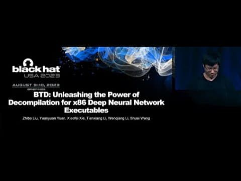 BTD: Unleashing the Power of Decompilation for x86 Deep Neural Network Executables