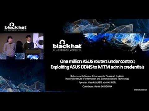 Exploiting ASUS DDNS to MITM Admin Credentials