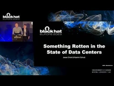 Something Rotten in the State of Data Centers