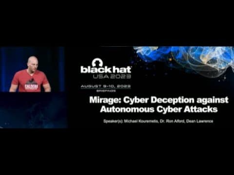Mirage: Cyber Deception against Autonomous Cyber Attacks
