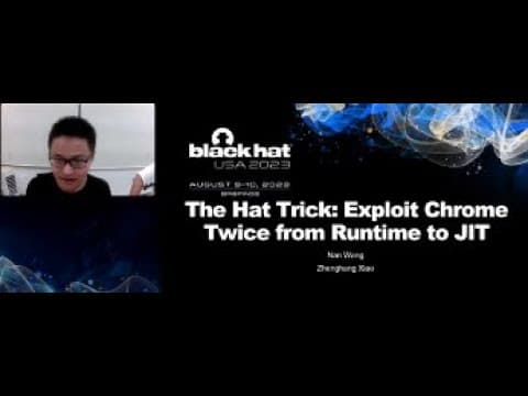 The Hat Trick: Exploit Chrome Twice from Runtime to JIT