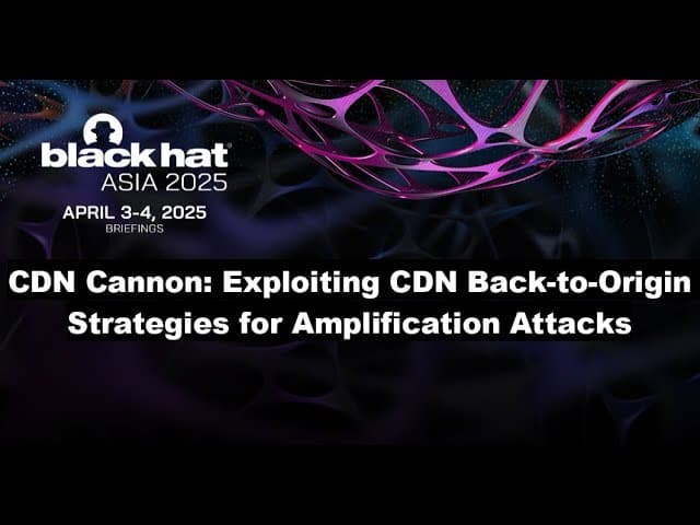 CDN Cannon: Exploiting CDN Back-to-Origin Strategies for Amplification Attacks