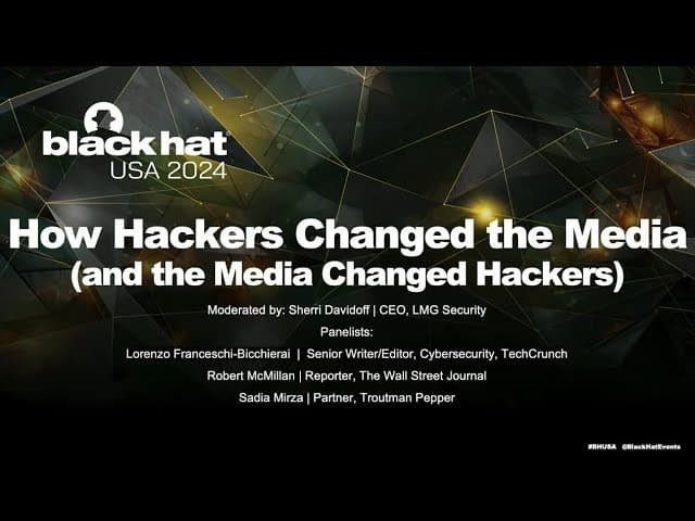 How Hackers Changed the Media (and the Media Changed Hackers)
