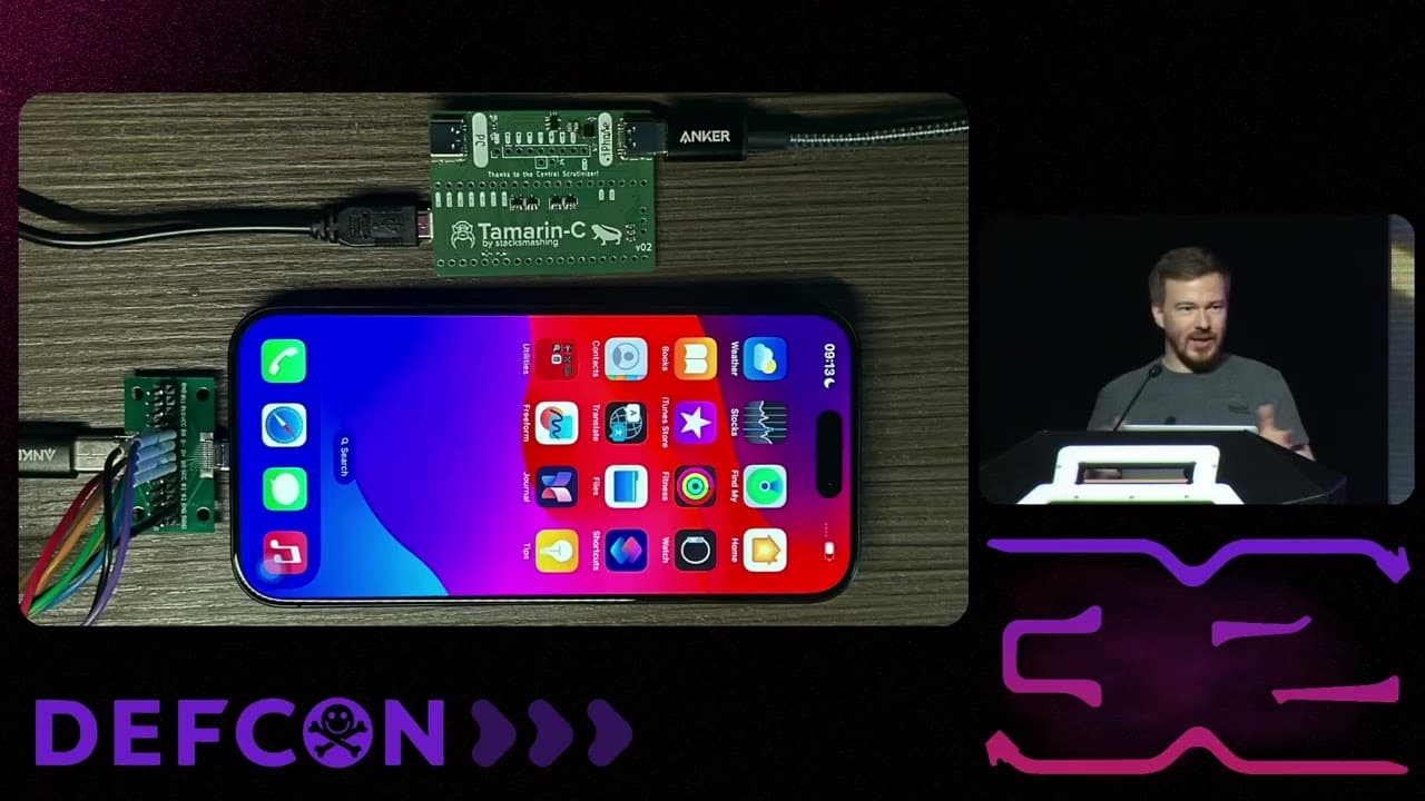 Hacking Apple's USB-C Port Controller