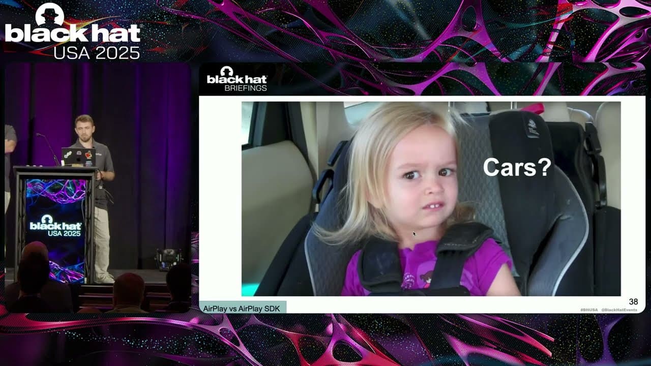 Black Hat USA 2025 | Wormable Zero-Click RCE in AirPlay Impacts Billions of Apple and IoT Devices