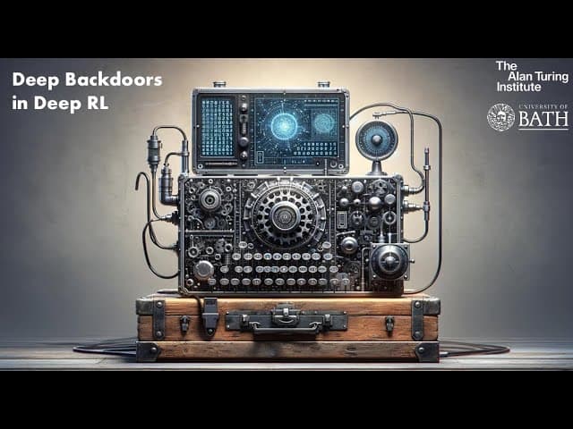 Deep Backdoors in Deep Reinforcement Learning