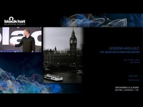 Lessons and Lulz: The Black Hat Europe NOC Report