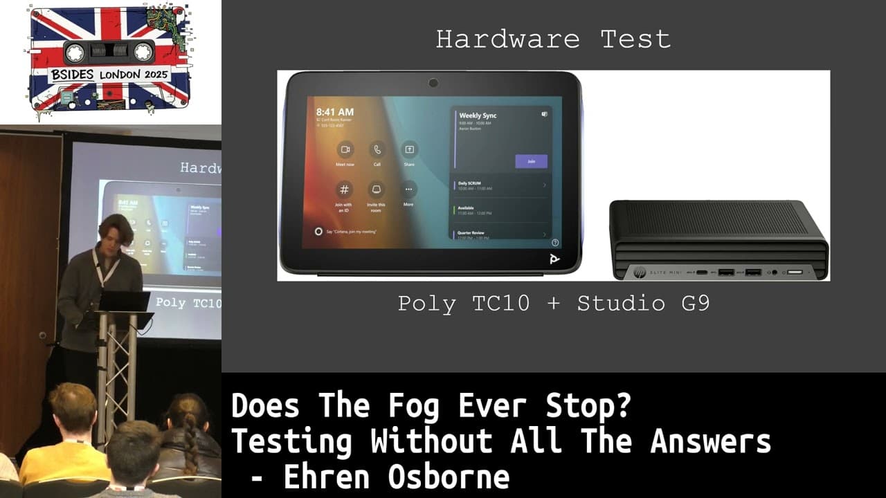 Does The Fog Ever Stop? Testing Without All The Answers