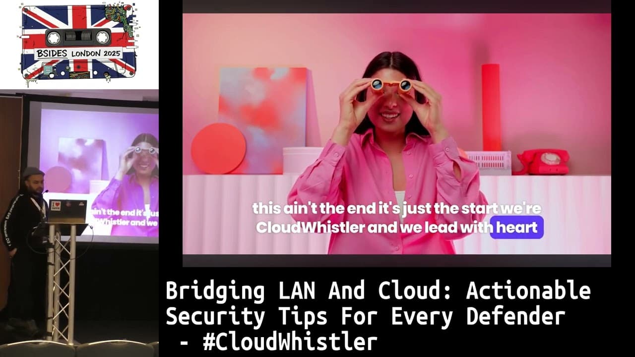 Bridging LAN And Cloud: Actionable Security Tips For Every Defender - #CloudWhistler