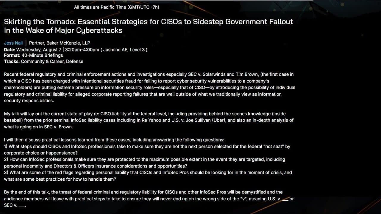 Essential Strategies for InfoSec in Avoiding Government Fallout