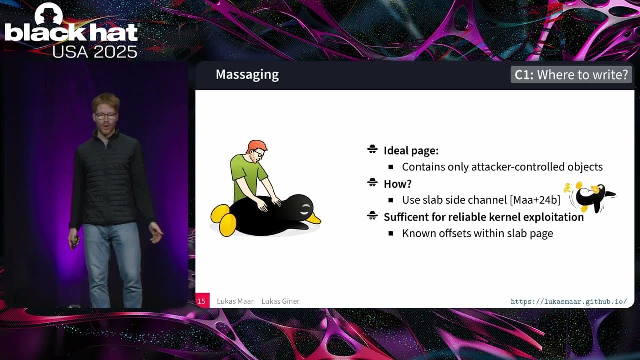 Black Hat USA | Derandomizing the Location of Security-Critical Kernel Objects in the Linux Kernel