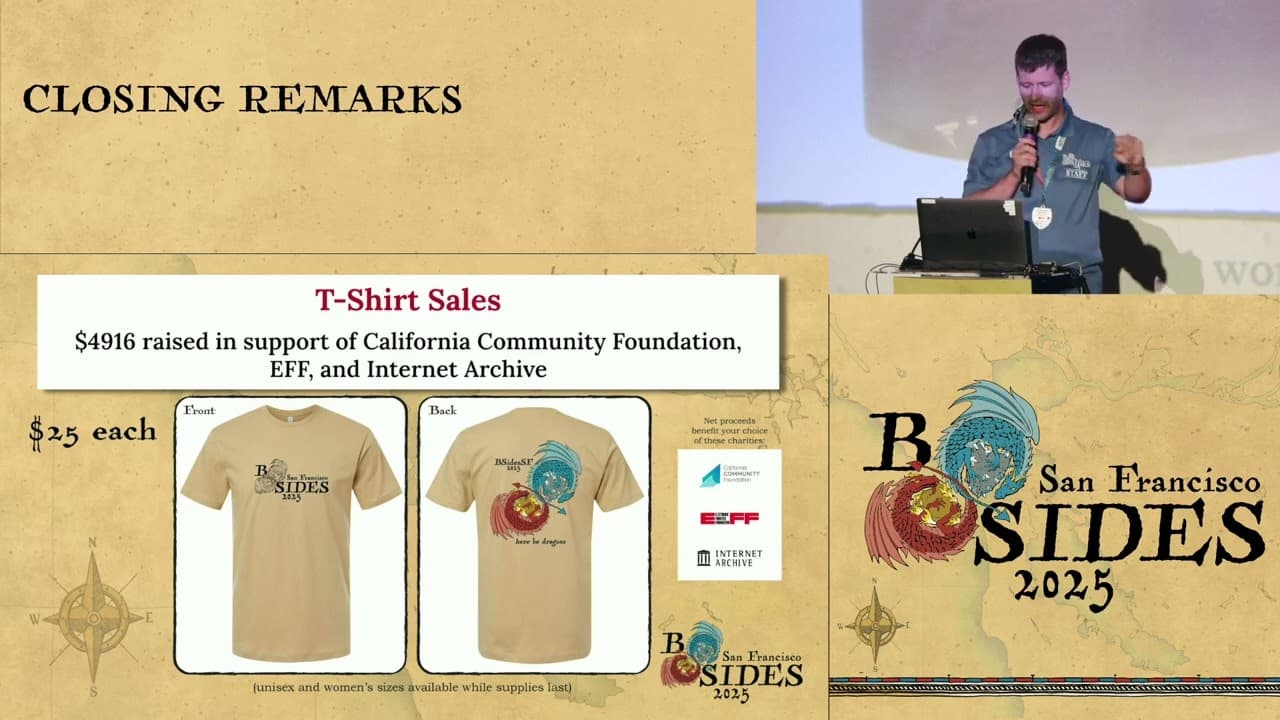 BSides San Francisco 2025 Closing Remarks