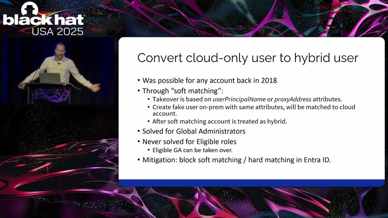 Black Hat USA 2025 | Advanced Active Directory to Entra ID Lateral Movement Techniques
