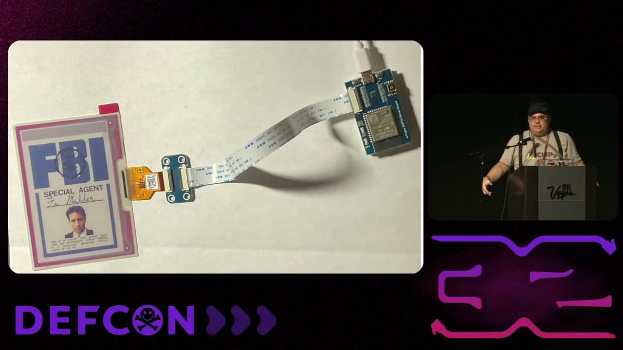 Psychic Paper: Faking Identification Badges with E-Ink