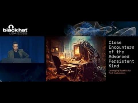 Close Encounters of the Advanced Persistent Kind: Leveraging Rootkits for Post-Exploitation