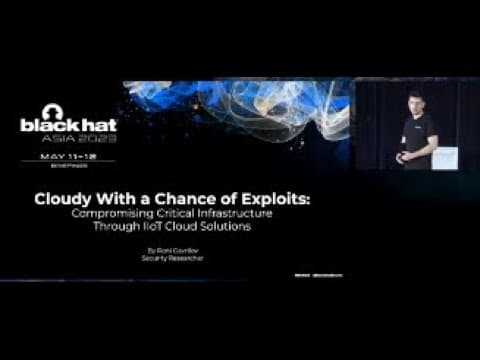 Cloudy With a Chance of Exploits: Compromising Critical Infrastructure Through IIoT Cloud Solutions