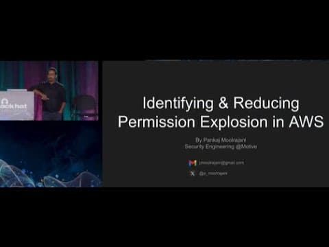 Identifying & Reducing Permission Explosion in AWS