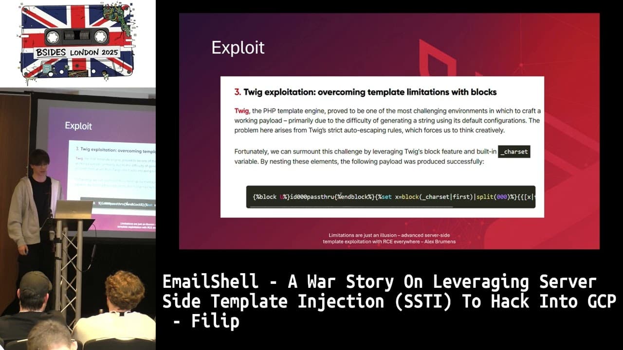 EmailShell: A War Story On Leveraging Server Side Template Injection (SSTI) To Hack Into GCP