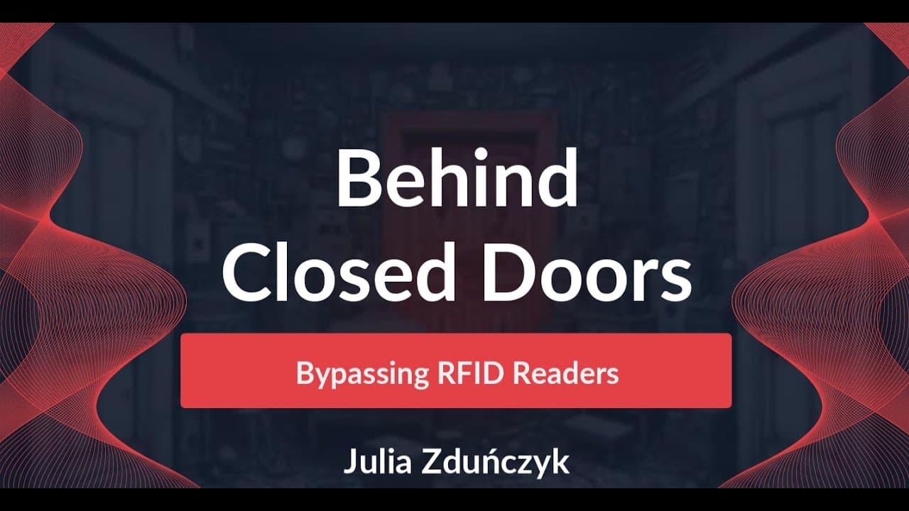 Behind Closed Doors - Bypassing RFID Readers