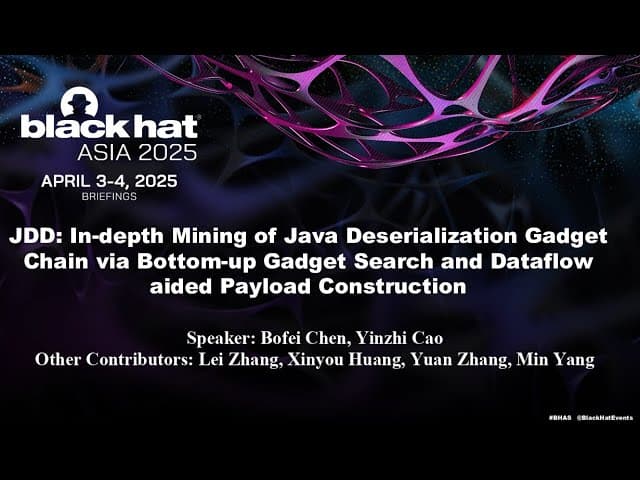 JDD: In-depth Mining of Java Deserialization Gadget Chains