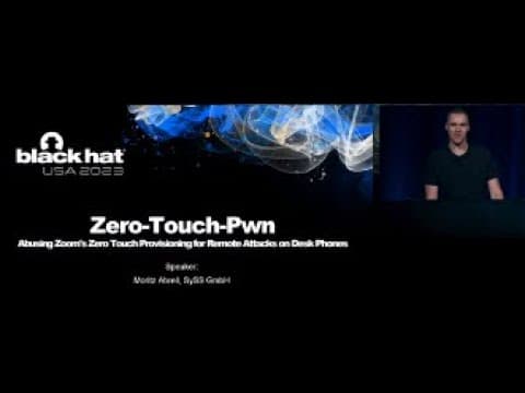 Zero-Touch-Pwn: Abusing Zoom's Zero Touch Provisioning for Remote Attacks on Desk Phones