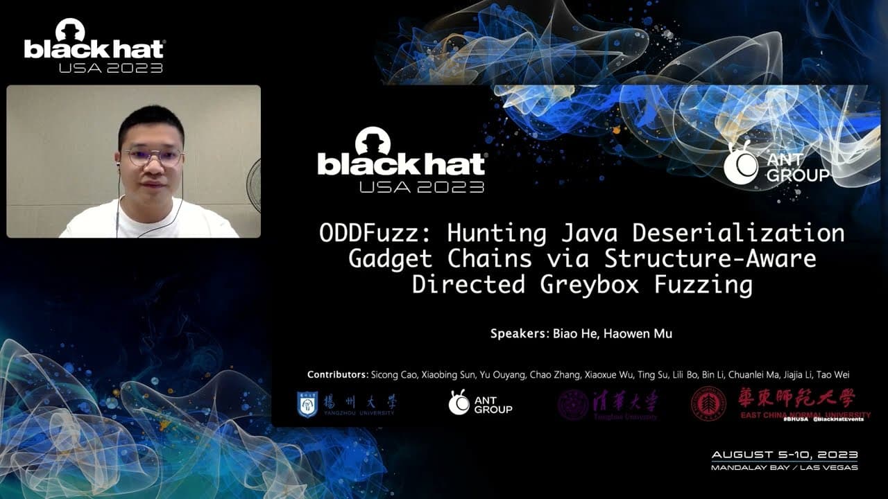 ODDFuzz: Hunting Java Deserialization Gadget Chains via Structure-Aware Directed Greybox Fuzzing