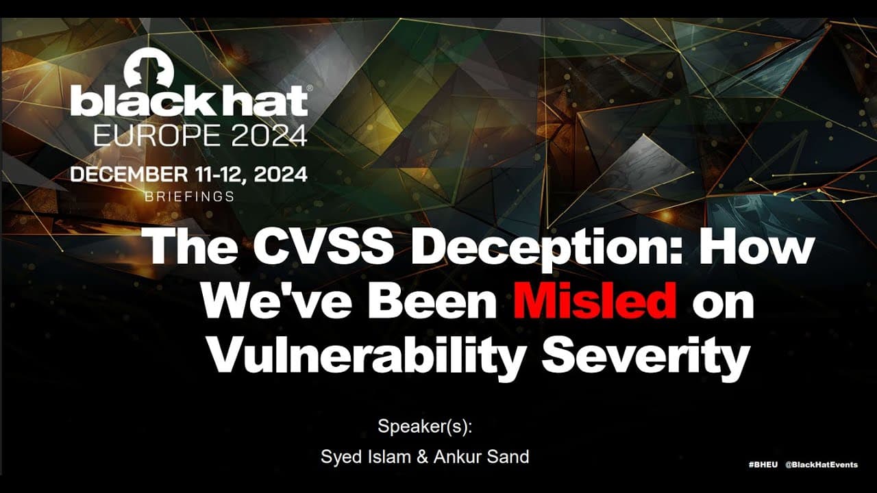 The CVSS Deception: How We've Been Misled on Vulnerability Severity