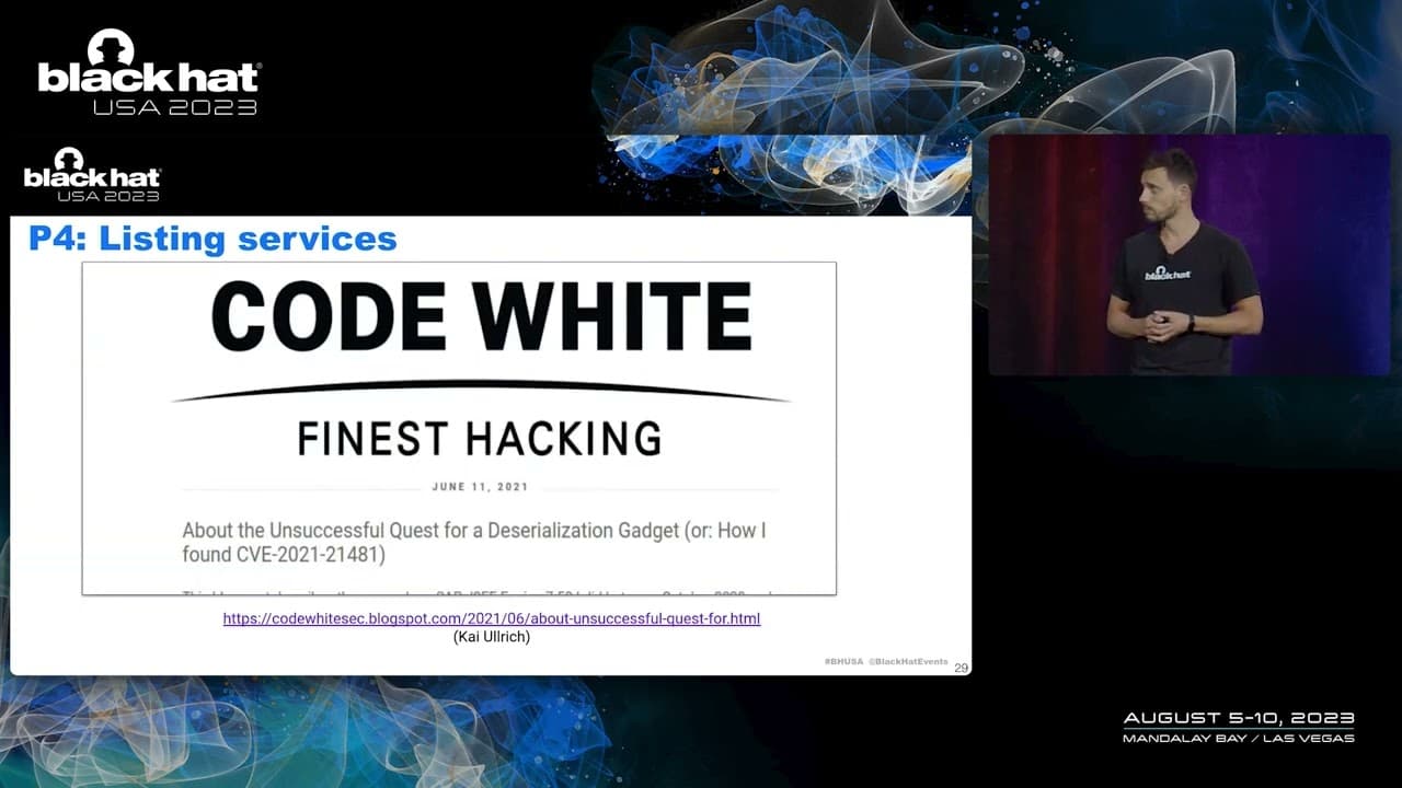 Chained to Hit: Discovering New Vectors to Gain Remote and Root Access in SAP Enterprise Software